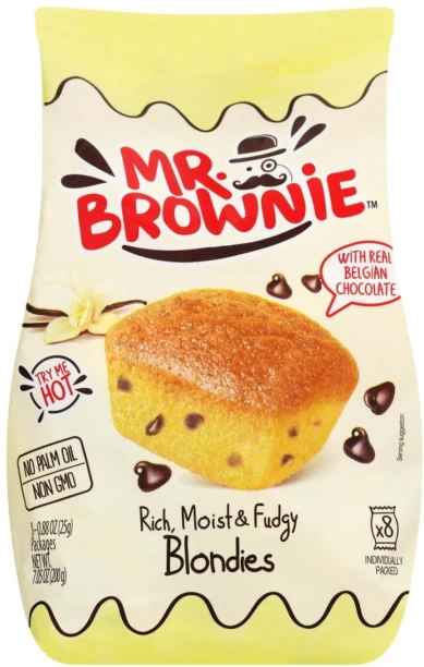 Mr Brownie Rich, Moist & Fudgy Blondies Brownie