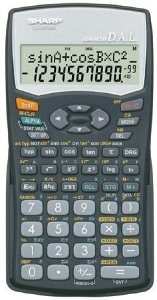 Sharp Scientific Function Calculator - EL0531WHB Scientific  Calculator