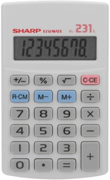 SHARP 4974019021065 Basic  Calculator
