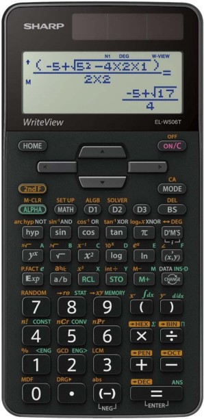 Sharp EL-W506T-BGY Scientific Calculator Scientific  Calculator