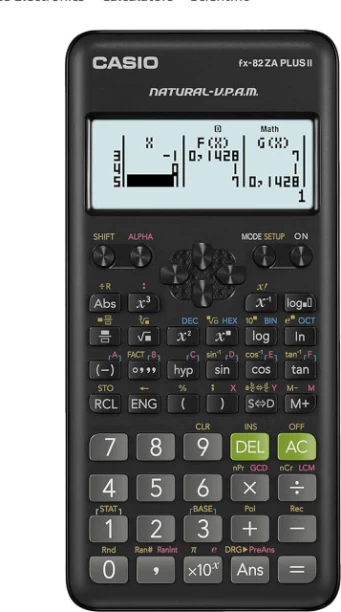 Casio FX-82ZA PLUS II Scientific  Calculator