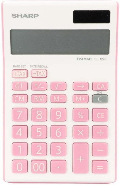 Sharp EL-124T Basic  Calculator