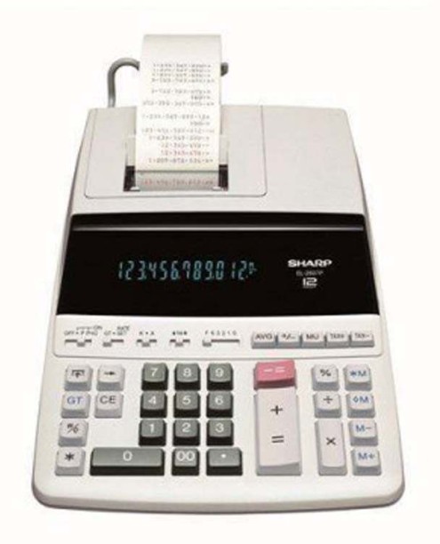 Sharp EL-2607V Printing  Calculator