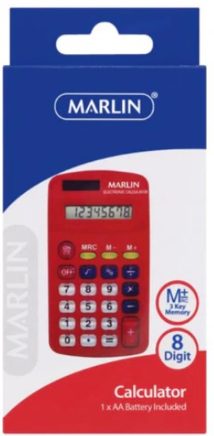 Marlin Calculator 8 digit Basic  Calculator