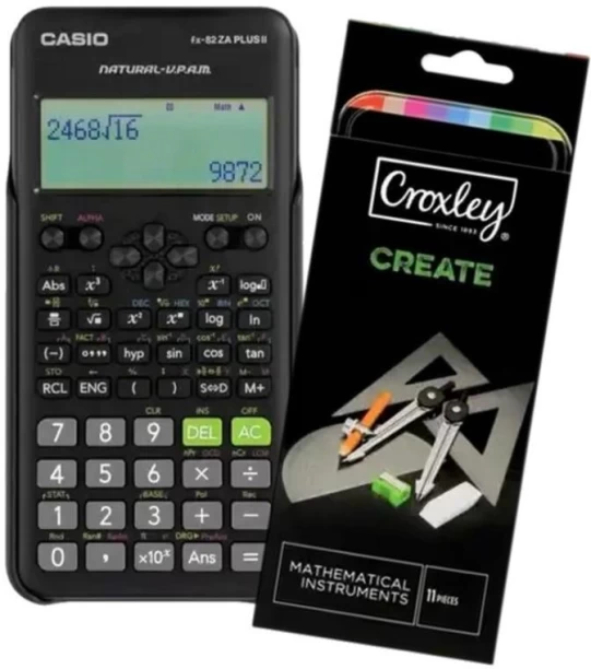 Casio Fx-82ZA Plus II Edition Scientific Calculator Scientific Calculator