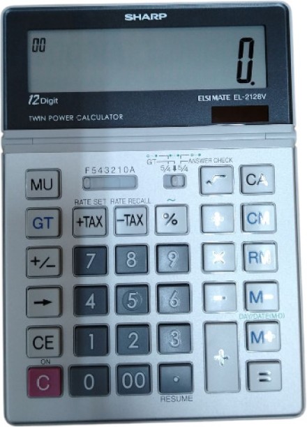 Sharp EL2128V Basic  Calculator