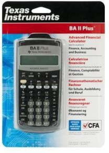 Texas Instruments TIBAIIPLUS Scientific  Calculator