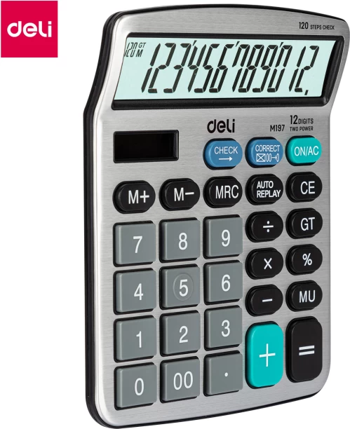 Deli Stationery EM19710 Basic  Calculator