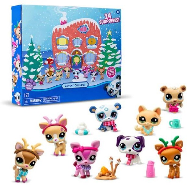 Max (19)Littlest Pet Shop Advent Calendar 2024, For Girls or Boys, From 4 years 19 Characters