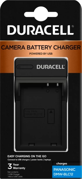 Duracell DMW-BLC12  Camera Battery Charger