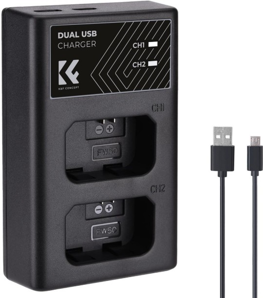 K&F Concept FW-50  Camera Battery Charger