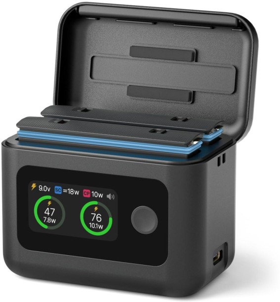 Flycross Battery Fast Charger for Insta360 X5 5 A Battery Charger