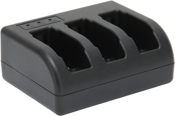 GN 4.4V Output Triple USB Travel Charger Multifunctional Three Slot  Camera Battery Charger