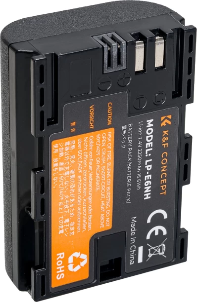 K&F Concept K&F LP-E6NH Camera Battery Camera Lithium-ion