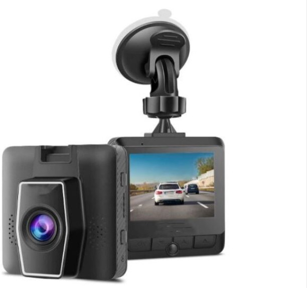 Prime Mart V5 Wifi Dash Board Camera with Reverse Camera Standard  Lens