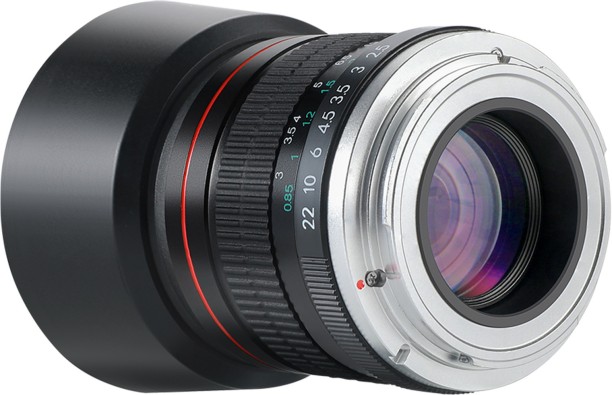Spark Camera Lens, 85mm F1.8 Large Aperture Full Frame Manual Lens Standard  Lens