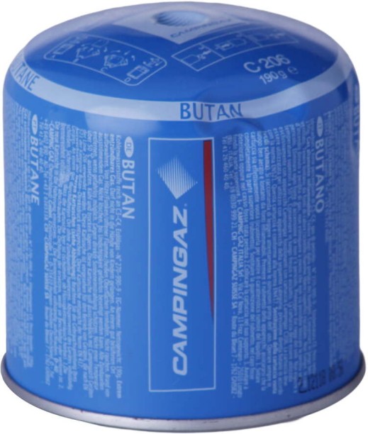 Campingaz Gas Cartridge C206P Clip On Butane Gas Refill