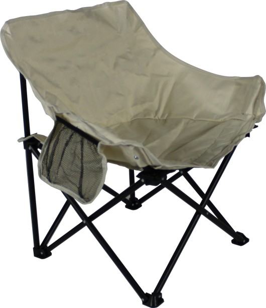 LMA 60x38x68cm Adult Low-Slung Wide-Girth Half Moon Camp  FX7083 Foldable Chair