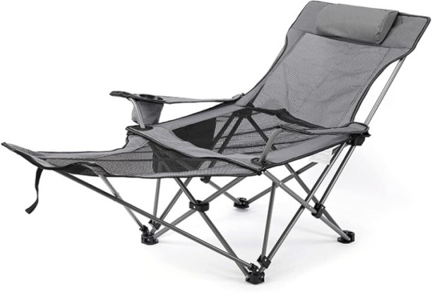 Generic HW-201380 2 in 1 Reclining Beach ,Camping Lou-nge  Foldable Chair