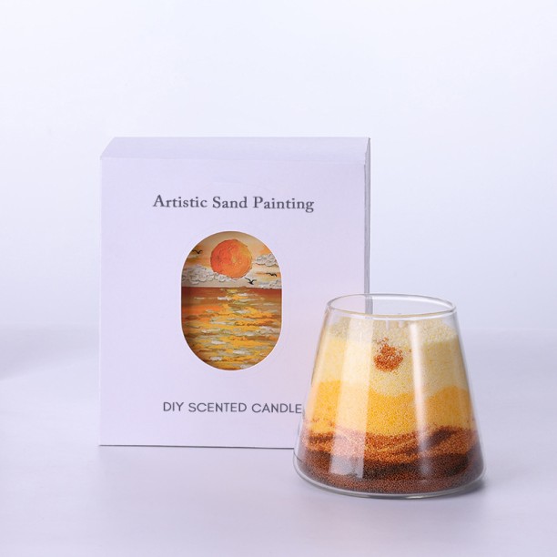 Creative Living DIY Sand Painting Scented Candle | Shangri-La