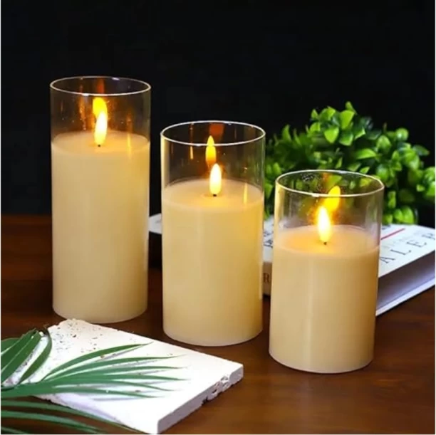Generic LED Plastic Battery Operated Candle