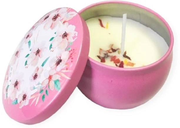 Jiageng Wax Dried Floral Scented Candle