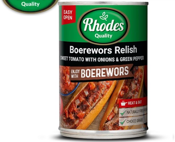 Rhodes Boerewors Relish Meat