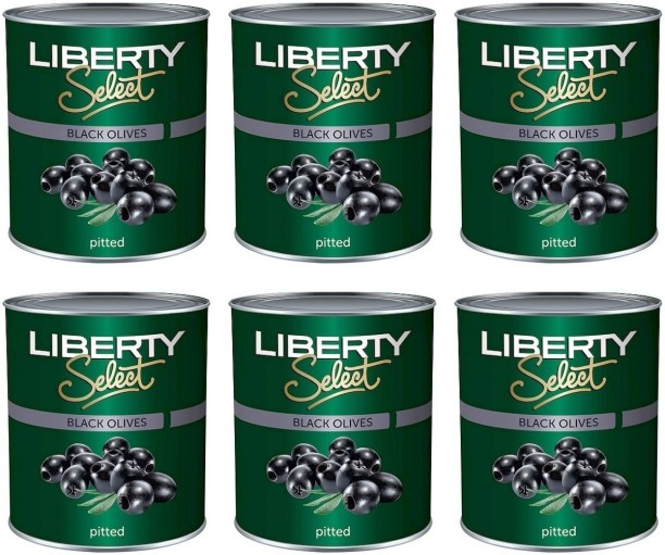 Liberty Select Black Pitted A10 Olives