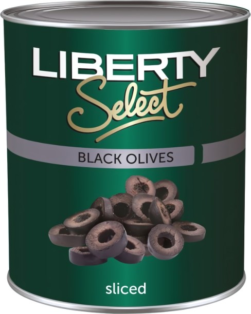 Liberty Select Black Sliced Olives