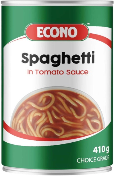 Econo Spaghetti in Tomato Sauce Pasta