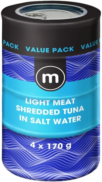 M Light Meat Shredded Tuna In Salt Water Meat