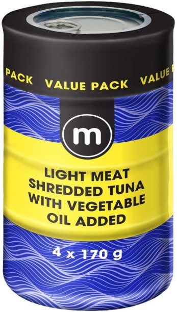 M Light Meat Shredded Tuna With Vegetable Oil Added Meat