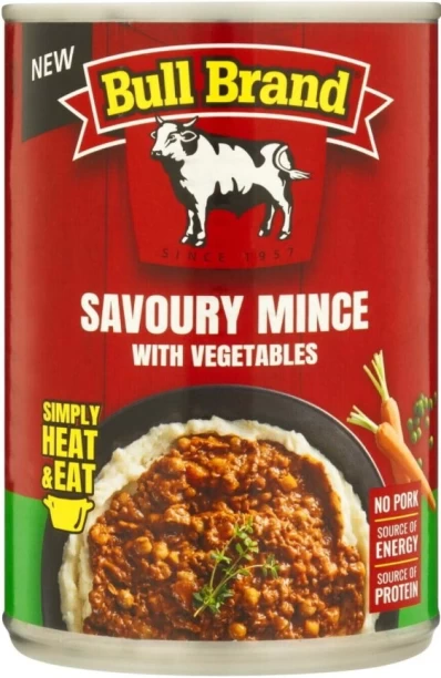 Bull Brand Savoury Mince With Vegitable Vegetables