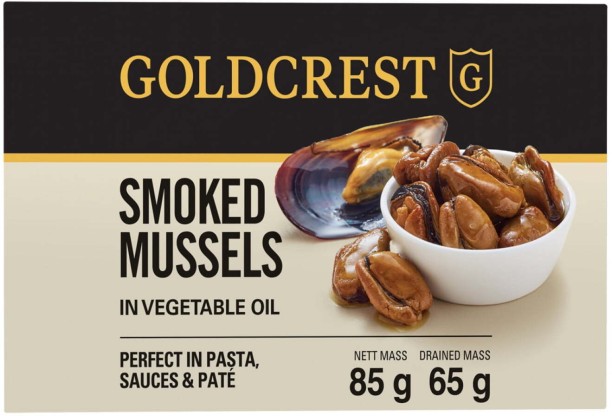 Goldcrest Smoked Mussels in Vegetable Oil Sea Foods