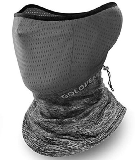 HappyDeals Pack of 2 - Riding Mask - Grey Full Face Buff