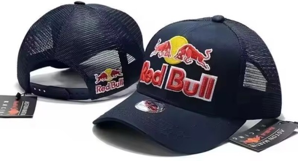 Red Bull Snapback Cap For Men & Women