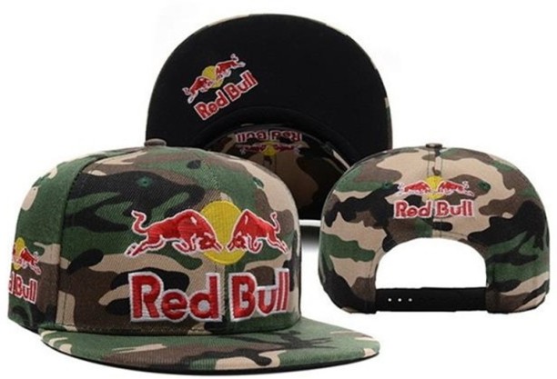 Red Bull Snapback Cap For Men & Women