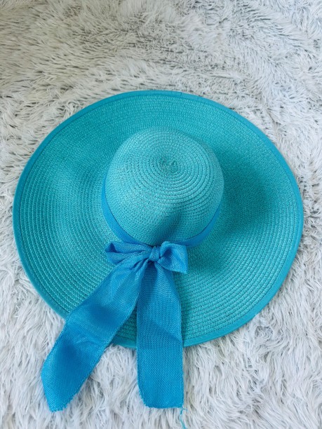 Women’s Round Straw Hat Visor Cap For Women