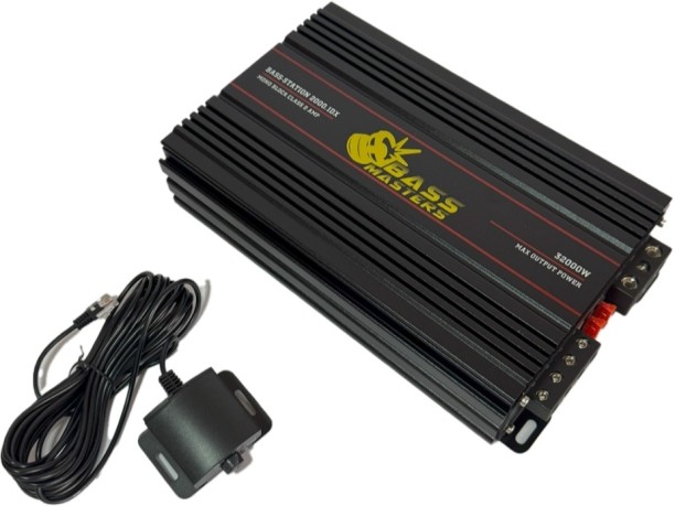 Bassmasters Bass Station 2000.1 DX Mono Block 32000 Watts Mono Class D Car Amplifier