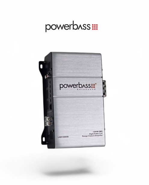 Powerbass LAB1500DB 1 Channel 1500W RMS Full Range Mono Class D Car Amplifier