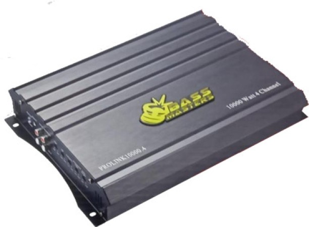 Bassmasters Prolink-10000.4 Class AB 10000 Watts 4 Channel Multi Class AB Car Amplifier