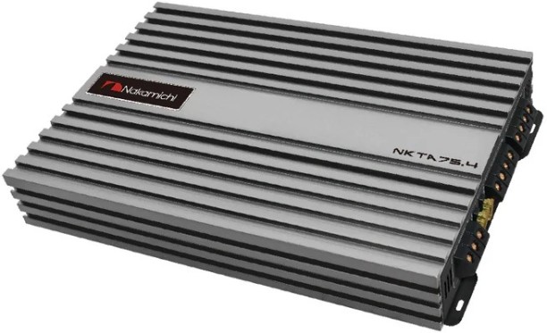 Nakamichi NKTA-75.4 Amplifier (1800 Watts) 4 Channel Multi Class AB Car Amplifier