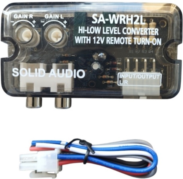 Solid Audio SA-WRH-2L Hi-Low Converter Two Class A Car Amplifier