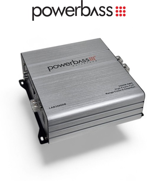 Powerbass LAB3500DB 1-Channel 3500W RMS Full Range Mono Class D Car Amplifier