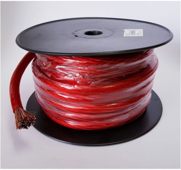 SiRCONY 0-Gauge Red Power Cable (20m) Mono Class D Car Amplifier