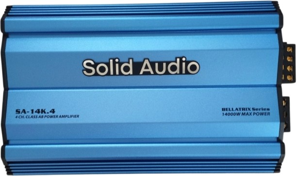 Solid Audio SA-14K.4 Bellatrix Series 14000w 4 channel Multi Class AB Car Amplifier