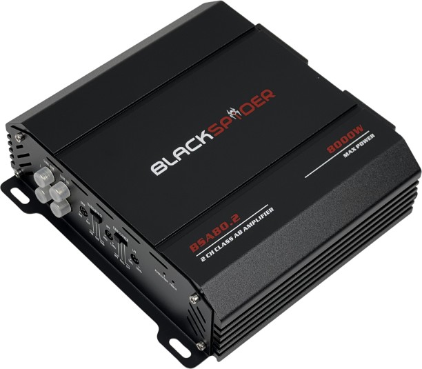 BlackSpider BSA80.2 Two Class AB Car Amplifier