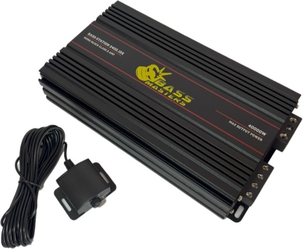 Bassmasters Bass Station 2400.1DX 40000 Watts Mono Class D Car Amplifier