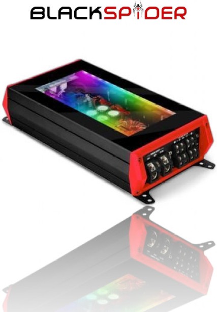 BlackSpider BSAVU25.4 Venom Unleashed 25000W 4 Channel Multi Class AB Car Amplifier