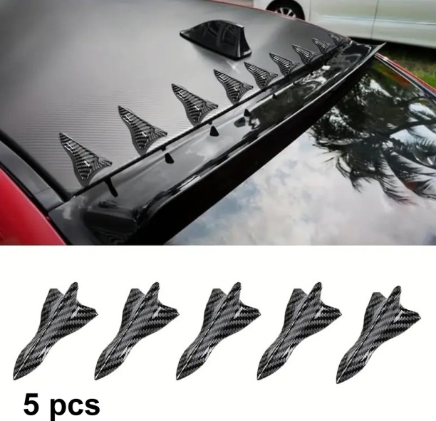 Egorip 5pc Carbon Vortex Roof Generator Car Antenna Cable